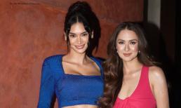 'Mỹ nhân đẹp nhất Philippines' thấp bé khi đứng bên 'Hoa hậu Hoàn vũ 2015, còn nhan sắc của có bị đàn em kém 5 tuổi lấn át? 