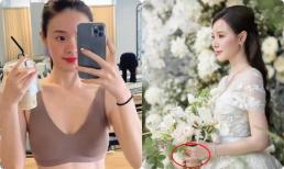 Vì sao Midu không đeo nhẫn cưới sau trăng mật về?