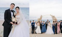 Đám cưới 'kỳ lạ' của thủ môn Đặng Văn Lâm và Yến Xuân: Chỉ có khoảng 20 người, không nhận phong bì