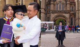 Ngoại hình thay đổi khác lạ của con trai Chi Bảo trong ngày trọng đại