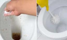 Vệ sinh bồn cầu như thế nào để sạch triệt để? Rắc một nắm vào bồn cầu, bạn sẽ thấy phương pháp này rất tuyệt