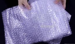 Túi bóng khí chống sốc trong chuyển phát nhanh là một 'báu vật, đáng tiếc nhiều người không hiểu mà vứt nó đi 