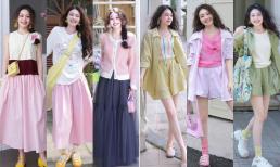 Mùa hè rực rỡ sắc màu! Những bộ trang phục này khiến bạn trông trẻ trung và trắng trẻo hơn
