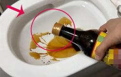 Một chút nước tương nhỏ giọt vào bồn cầu, không ngờ nó lại có tác dụng to lớn như vậy, rất đáng để biết