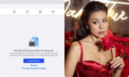 Nam Thư 'đóng băng' mạng xã hội sau loạt ồn ào
