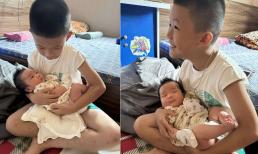 Hiệp Gà hé lộ loạt khoảnh khắc đáng yêu của cháu ngoại tròn 1 tháng tuổi