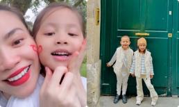 Hà Hồ và con gái rủ nhau bắt trend cực yêu, Lisa còn lộ tố chất nghệ sĩ