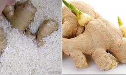 Gừng bị thối và nảy mầm sau khi mua: Tất cả chỉ cần một nắm gạo, gừng không bị hỏng trong nửa năm! Tôi có thêm kiến ​​​​thức sau khi đọc