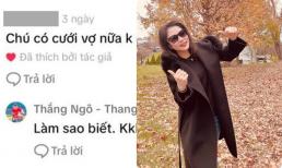 Hà Thanh Xuân phản ứng ra sao khi chồng cũ 'vua cá Koi' vướng tin đồn có tình mới?