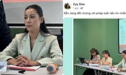 Sau khi bị Nam Thư tố tống tiền, chính thất trong câu chuyện tung bằng chứng đáp trả cực gắt