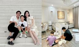 Ly Kute xúc động khi chồng mới và con trai Khoai Tây làm cho mình điều này ở những tháng cuối thai kỳ 