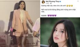 Mai Phương Thúy phản ứng thế nào trước tin đã bí mật sinh con?