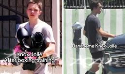 Cậu út 16 tuổi nhà Angelina Jolie gây chú ý khi lái xế hộp đi tập boxing giữa lúc gia đình rối ren 