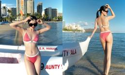 Lệ Quyên gây sốt với loạt ảnh bikini 'bỏng mắt', khoe body căng đét