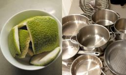 Vỏ bưởi dùng xong đừng vứt đi, tận dụng cho vào máy rửa bát công dụng khiến bạn bất ngờ