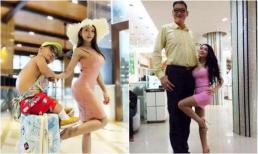 'Phan Kim Liên hở bạo nhất màn ảnh': Từng cưới người lùn cao 1 mét, cuối cùng lại đổi chồng thành người khổng lồ cao tận 2 mét 