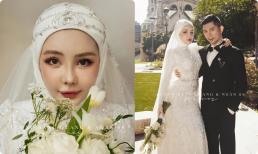 Ngân 98 lạ hoắc trong ảnh cưới kín cổng cao tường cùng Lương Bằng Quang, phải chăng do thẩm mĩ hỏng?