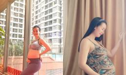 Võ Hạ Trâm tiết lộ điểm khác biệt ở tháng thứ 8 thai kỳ, chia sẻ loạt bí kíp để giữ da không bị rạn khi mang bầu