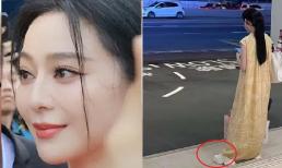 Phạm Băng Băng 43 tuổi xuất hiện trên đường, đôi giày đi mấy năm trước vẫn còn dùng lại, nhưng nhan sắc mới là điều gây tranh cãi