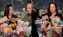 Nhật Kim Anh giật mình khi được tặng quà sinh nhật nửa tỷ 