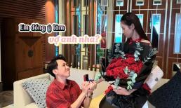 Anh Đức cầu hôn bạn gái kém 12 tuổi trước sự chứng kiến của Trấn Thành, Hari Won