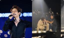 Sau sự cố ngồi khuỵ xuống khi đang biểu diễn, Hà Anh Tuấn tiết lộ tình trạng sức khỏe hiện tại