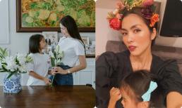 Tăng Thanh Hà hiếm hoi đăng trọn mặt ái nữ, liệu có giống mẹ?