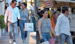 Củng Lợi bị chụp ảnh không trang điểm trông như bà ngoại trán hói, chồng hơn cô 18 tuổi nhưng vẫn lạnh lùng và điển trai