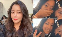 Bức ảnh chính diện độ nét cao đầu tiên của con gái 15 tuổi nhà Kim Hee Sun, không lộng lẫy như mẹ nhưng vẫn xinh xắn và đáng yêu