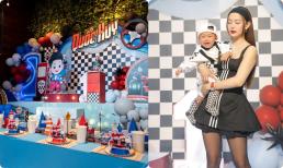 Sinh nhật đậm chất đại gia của con Minh Hằng, biểu cảm 'phá game' của nhóc tì khiến mẹ ruột 'bất lực'