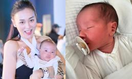 Phương Oanh đăng ảnh của con trai, thừa nhận bé thay đổi điều này sau 3 tháng 