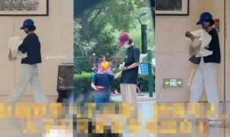 Triệu Lệ Dĩnh đưa con trai đi chơi, Tưởng Tưởng 5 tuổi cao lớn bất ngờ