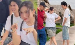 Khả Như và Huỳnh Phương tiếp tục bị tóm bằng chứng hẹn hò, nay còn công khai đeo vòng cặp