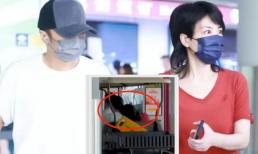 Vương Phi tựa vào vai Tạ Đình Phong thoải mái thể hiện tình cảm nhưng vẫn bị đám đông chế giễu 