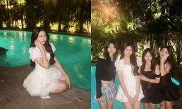 Con gái út Quyền Linh đọ sắc cùng bạn bè, visual phát sáng chiếm spotlight