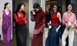 Phụ nữ 40+ bước vào mùa thu một cách sang trọng, mặc quần áo rộng, quần dài và váy dài đến mắt cá chân. Họ rất đẹp và thanh lịch