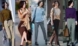 Đây là trang phục mà phụ nữ tuổi 50+ nên mặc trong mùa thu để trông trẻ hơn mà không cần phải trẻ trung, thanh lịch và nữ tính