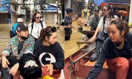 Vợ chồng Ưng Hoàng Phúc và Quế Vân khiến dân mạng 'dậy sóng' với clip làm từ thiện mùa lũ