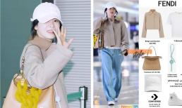 Song Hye Kyo diện set đồ hàng trăm triệu đồng khi tới Milan dự Tuần lễ thời trang 