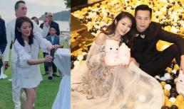 Vì đám cưới Trần Kiều Ân, An Dĩ Hiên mới hiếm hoi xuất hiện công khai sau khi chồng tỷ phú vướng tù tội