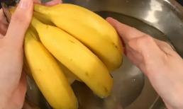 Chuối chuyển sang màu đen sau 2 ngày? Chủ sạp trái cây dạy tôi mẹo để giữ tươi được 10 ngày mà không bị thối