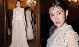 Thúy Ngân diễn veddette tại Paris Fashion Week, nhan sắc và thần thái khiến dân tình xuýt xoa