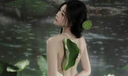 Ái nữ nhà Quyền Linh diện áo yếm mỏng manh, khoe vai và lưng trần quyến rũ