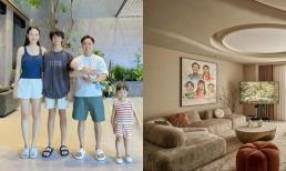 Đàm Thu Trang khoe loạt góc phòng sang chảnh hết nấc sau vài tháng ở ẩn, gây xúc động bởi bức tranh treo tường liên quan đến quý tử Subeo