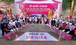 Mailisa nói là làm, làm là làm ngay ngày 14/10 chính thức động thổ xây dựng 40 căn nhà tình thương cho bà con Cao Bằng kinh phí dự trù 17 tỷ