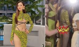 Hoa hậu Quế Anh hở bạo, bị chỉ trích phản cảm tại Miss Grand International 2024