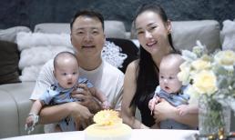 Vẻ đáng yêu của cặp song sinh nhà Phương Oanh - Shark Bình