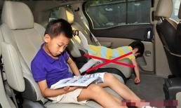 Nếu không muốn bị mất tiền oan, việc cho trẻ ngồi ô tô cần chú ý những điều này
