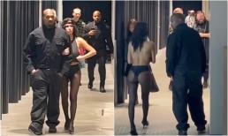 Vợ mới của Kanye West tiếp tục gây sốc khi mặc đồ lót ra đường giữa lúc chồng bị trợ lý cũ kiện về tội tấn công tình dục