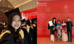 Á hậu Phương Nga tốt nghiệp đại học thứ hai, khoảnh khắc thân thiết bên mẹ chồng gây chú ý 